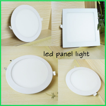 led flat panel light round shape