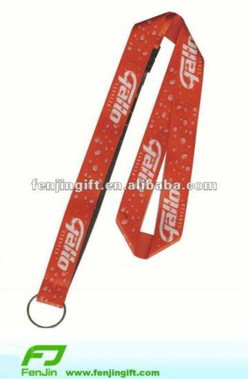 sublimation cheap printed custom lanyard