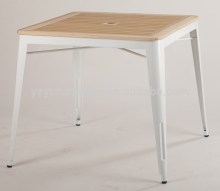 Teak Wood Metal Table