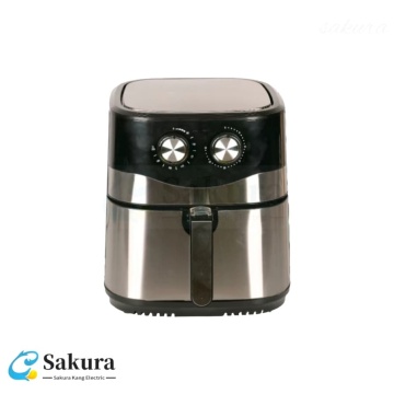Double pot mechanical air fryer