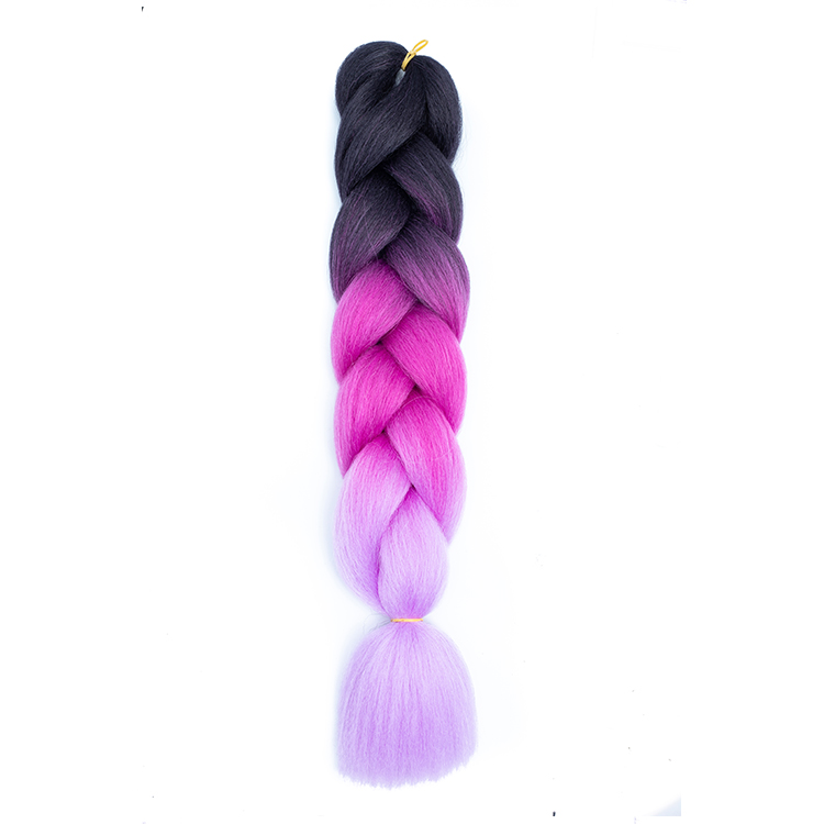 24 Inch Ultra Jumbo Hair Braid ombre synthetic twisted pre stretched 48 inch ultra braid braiding hair