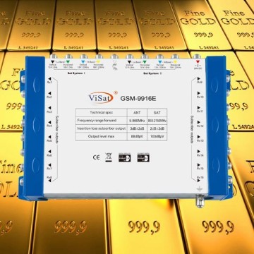 9x16 satellite signal Multi dish switch