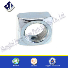 Manufacturer in China carbon steel zinc plated square nut