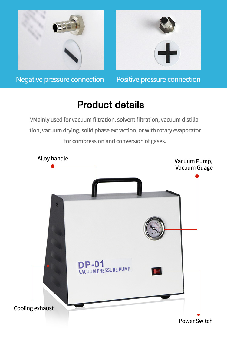 110V 220V Oilless Price Vacuum Pump