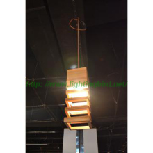 Home decorative arts wooden pendant lamp