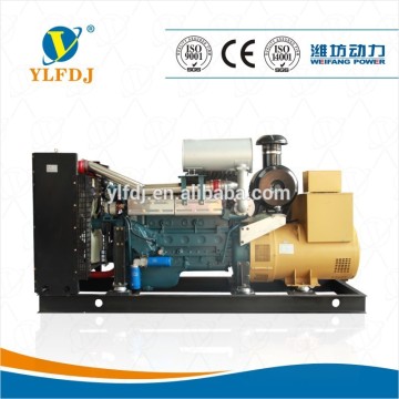 Weifang engine 250kw generator set