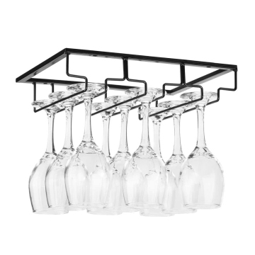 Under Cabinet Wine Glass Holder - Stemware Storage Rack