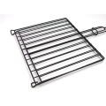 Non-stick grill rack with wooden handle