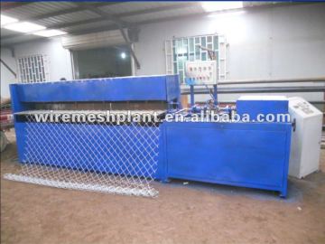 Automatic chain link making machine