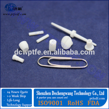 custom make per drawing or sample ptfe component