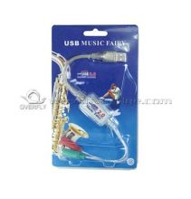 Fy1051c Plug And Play Usb 5.1 Sound Card With Cable Supports 3d Sound