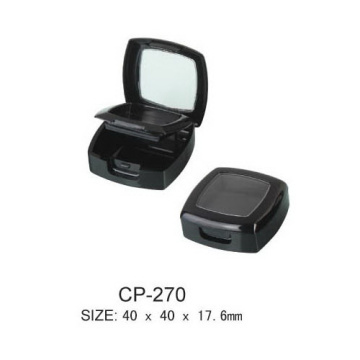 High Quality Plastic Square Cosmetic Compact Case