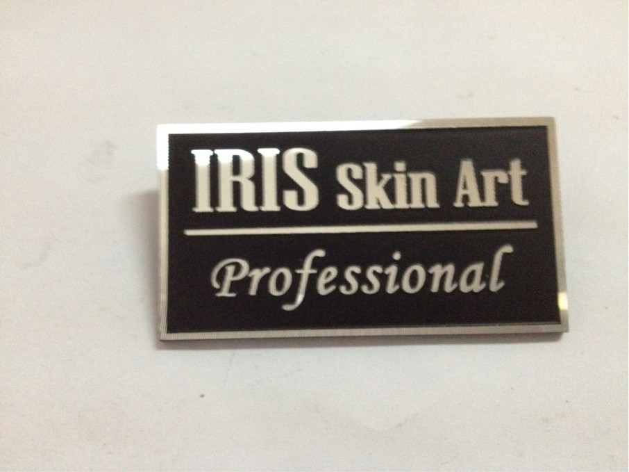 Hollow High Gloss Nameplate