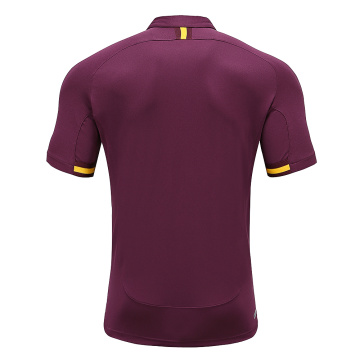 Polo Morado Dry Fit Rugby Wear para hombre