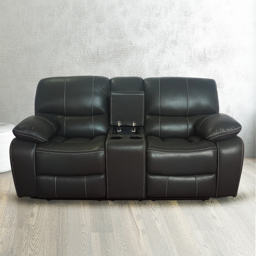 Reclining Sofa with Drop Down Table