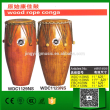 Wood rope conga