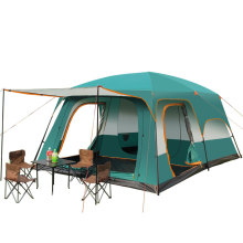 Lightweight Waterproof Camping Tent and Folding Bed for Relaxing Leisure