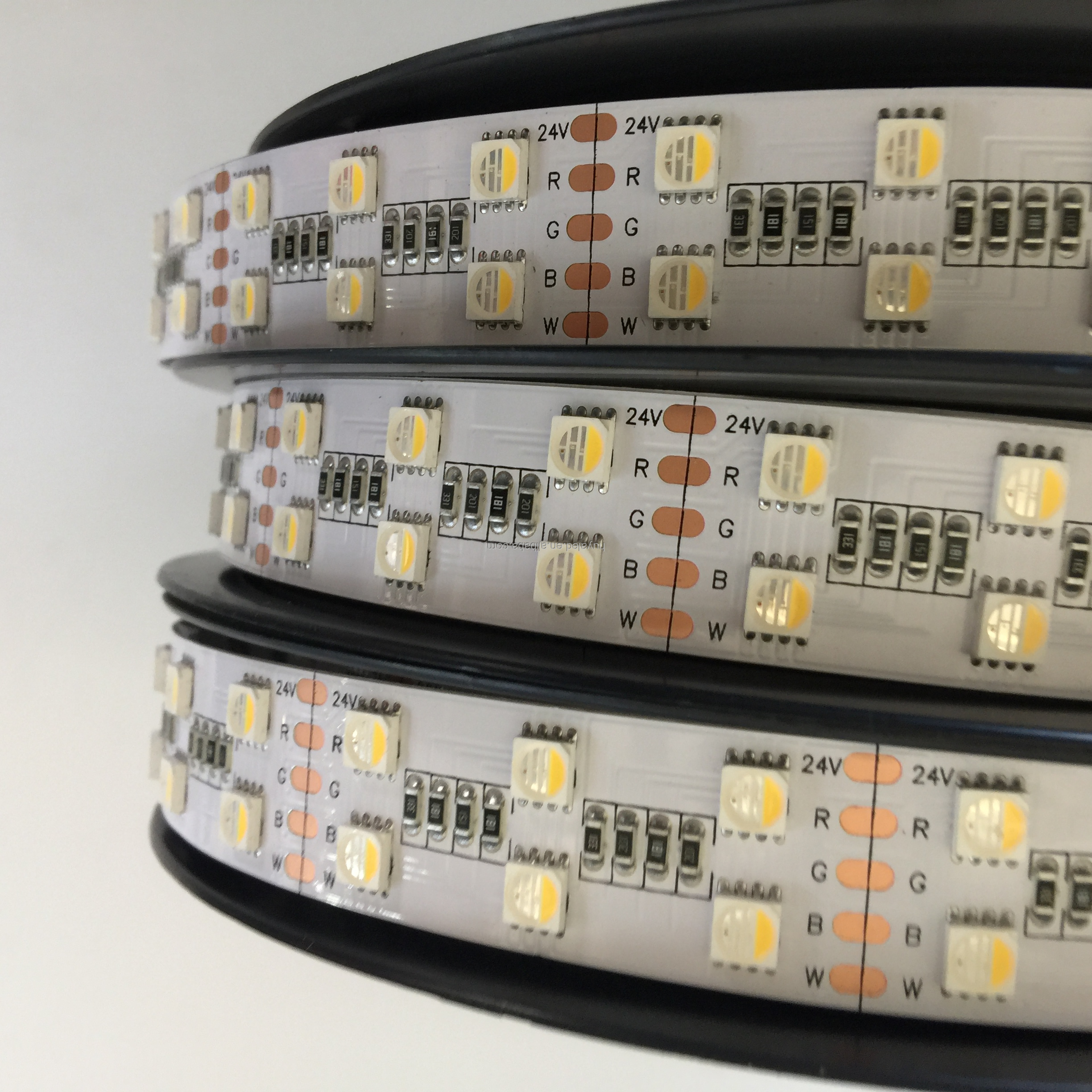 Cheaper smd 5050RGBW  60leds/m DC24V  strip led light 5050  rgb  light  strip