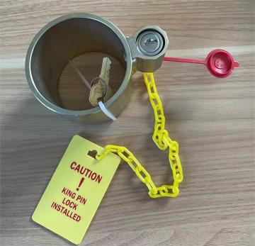 King Pin Lock Cast Steel Security Device