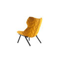 Lage Single Lounge Fauteuil Met Zwarte Benen