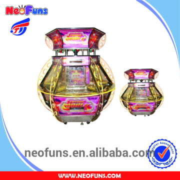 Newest Popular High Quality Entertainment Electronic Future World Coin Pusher Game Machine