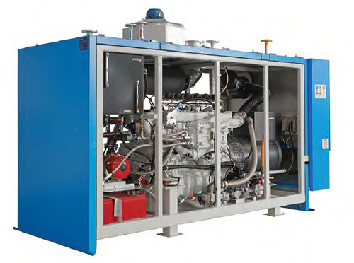 high efficiency 30kw-500kw Germany MAN gas cogeneration units