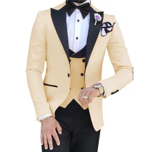 2022 Wholesale Plus Size 3 pieces men's wedding suits custom suit formal men's business suits