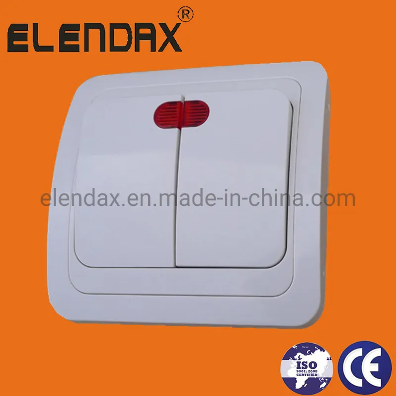 Двойной переключатель управления заподлицо в европейском стиле (F2005)