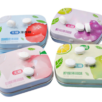 Fresh Breath Hard Mint Candy Sugar Free Mints