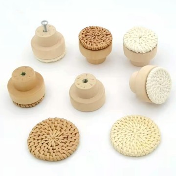 Wooden Drawer Knobs and Wardrobe Handles: Beech, Rattan, Kitchen Cupboards, Doors, and Dressers