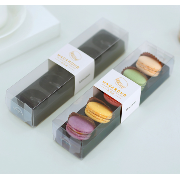 Cookies Blsiter Pack Macaron Clear Plastic Box