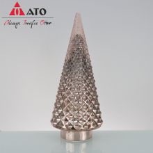 Rose LED Lighted Glass Jar Custom Christmas Tree