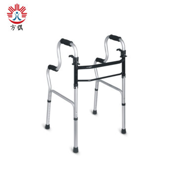 Folding walker for elderly people