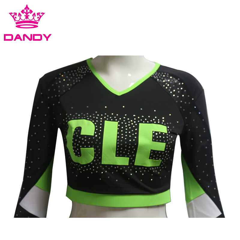 long sleeve cheerleader costume