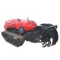 Crawler tractor with remote control