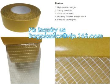 carpet binding printed tape, Pet Grid Double- sided Tape Double Sided Carpet Mesh Tape, Hot melt double sided cloth carpet tape
