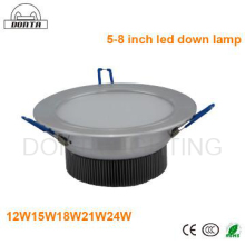 15w high CRI dimmable led downlights  down light from reliable manufac