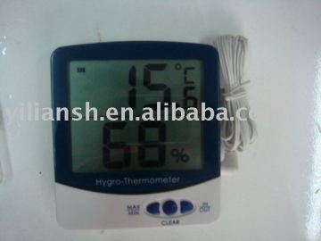 Digital thermometer-hygrometer