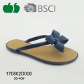 Phụ nữ giá rẻ phẳng Summer Pvc Flip Flop