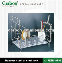 folding dish drainer rack