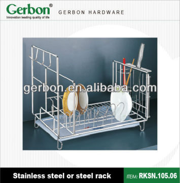folding dish drainer rack