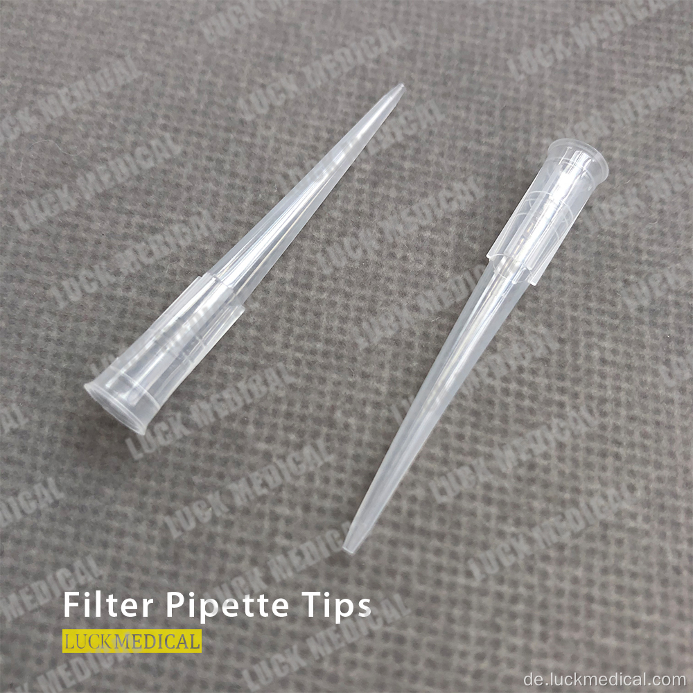 Einweg -Plastikübertragungs -Tipps Mikropipette