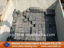 Black basalt carving