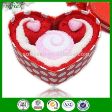 gift Valentine's day custom cake face towel creative cake towel