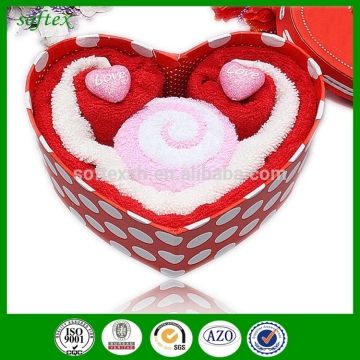 gift Valentine's day custom cake face towel creative cake towel