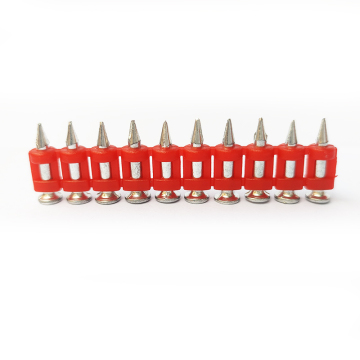 Clip-tip gas nail red strips