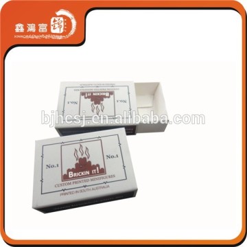 Colorful Logo custom paper match box