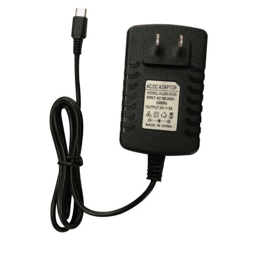 Adaptador de CA CC de 5 V 3 A tipo c