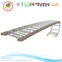 cnc electrical load-bearing stainless steel cable carrier chains