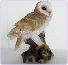 polyresin life-like garden decorative owl